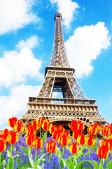 Eiffel Tower at spring, Paris