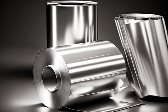 Aluminum Foil Roll Stock Photo - Download Image Now - Foil