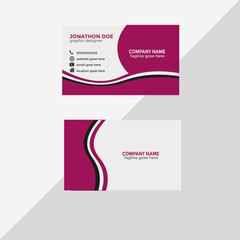 business card template,clean professional business card,visiting card.