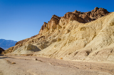 Fototapeta na wymiar Natural Bridge Canyon Trail, Death Valley National Park