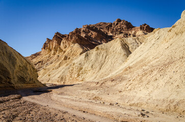 Fototapeta na wymiar Natural Bridge Canyon Trail, Death Valley National Park