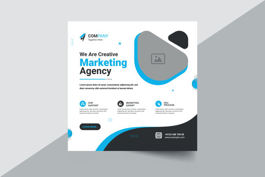 Social Media Post Banner Layout