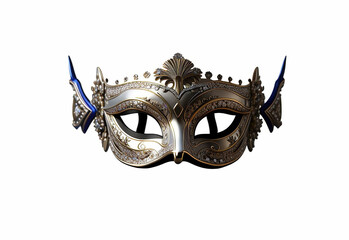 venetian masquerade mask isolated from background, Created using generative AI tools..