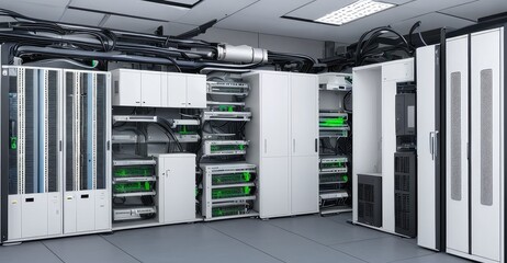 Computer Server, Company Server, Server Room