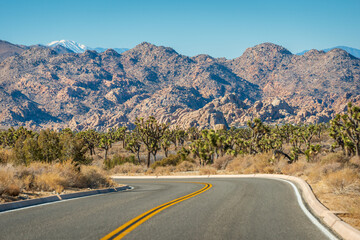 Mountain Range, Joshua Tree National Park, California