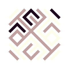 Asemic Glyph writing hieroglyph imitation abstract illustration