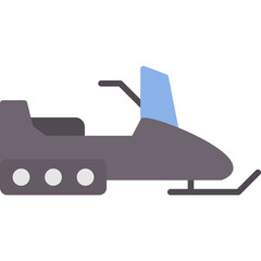 Obraz premium Snowmobile Icon