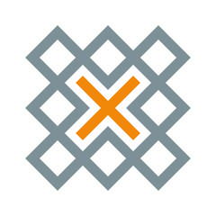 Obraz premium Asemic Glyph writing hieroglyph imitation abstract illustration