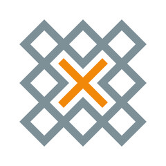 Obraz premium Asemic Glyph writing hieroglyph imitation abstract illustration