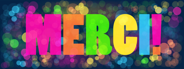 Bannière graphique MERCI! © Web Buttons Inc