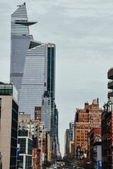 Foto de The Edge y los rascacielos de Manhattan, Nueva York, Estados Unidos, desde High Line Park.
