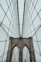 Fotografía del Puente de Brooklyn (New York City, USA).