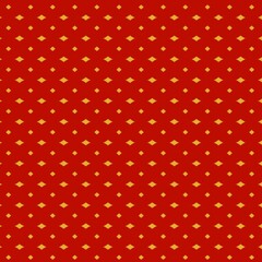 red orange diamond fabric pattern. decor fashion geometric clothing texture background