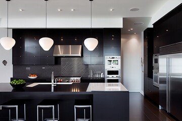 elegant looking kitchen