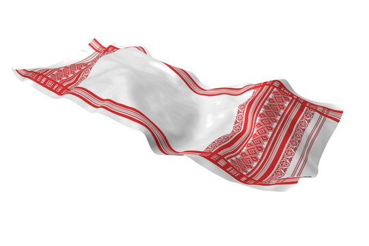 gamosa or gamusa from assam.gamosa textile pattern. gamosa or gamusa is an article of significance for the indigenous people of Assam, India. It is generally a white rectangular piece of cloth