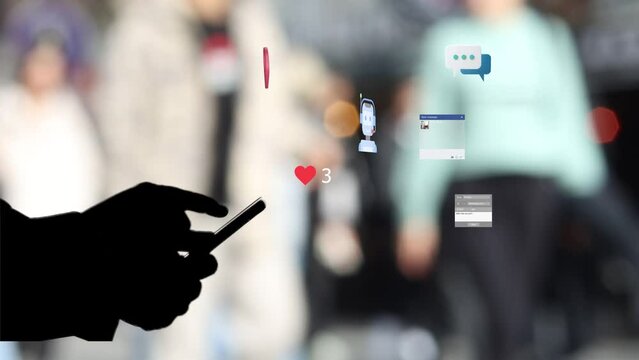 Messaging a Chatbot Chat Bot on a smartphone to find an answer to a question. High quality 4k footage