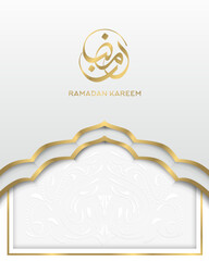 background with golden frame