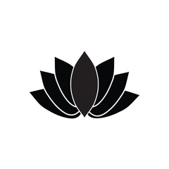 Lotus icon vector collection, illustration logo template in trendy style.