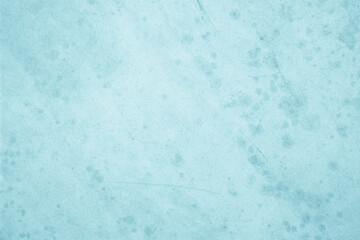 Blue light concrete texture for background in summer wallpaper. Cyan cement colour sand wall of tone vintage.