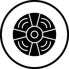 Fototapeta premium Vector Design Compact Disk Icon Style