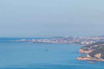 Panoramic view of the surroundings of Alanya