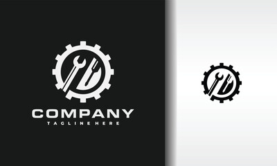 gear workshop wrench logo