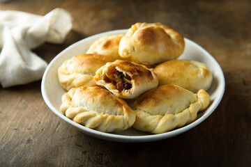 Traditional homemade apple pies