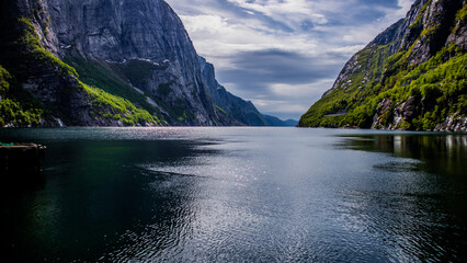 Geirangerfjord w Norwegii