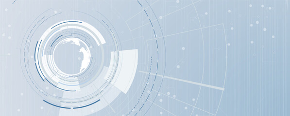 Obraz premium Quantum processing. Deep learning artificial intelligence. Future new technology for business or science presentation