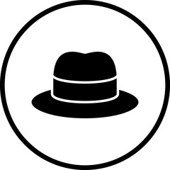 vector  hat icon style