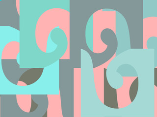 natural  Abstract Vector Pattern