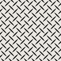 Essential monochrome seamless vector pattern. Neutral geometry multi-use repeating pattern tile for packaging and backgrounds.	