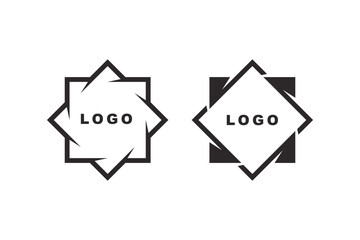 octagonal star logo design