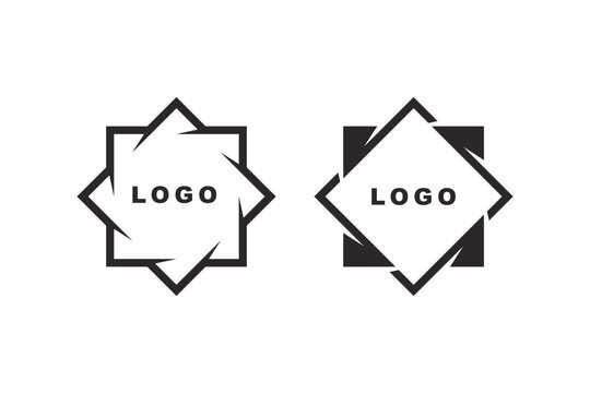 octagonal star logo design