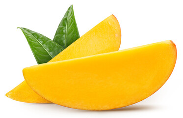 Mango isolated. Mango on white