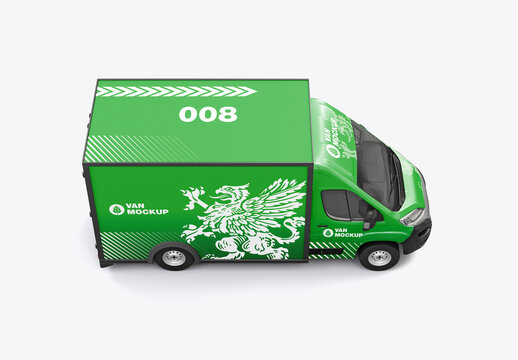 Box Truck Mockup