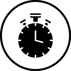Vector Design Timer Icon Style