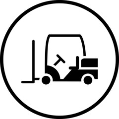 Vector Design Forklift Icon Style