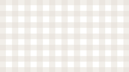 Beige plaid pattern in the white background
