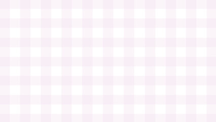 Fototapeta premium Pink plaid pattern in the white background