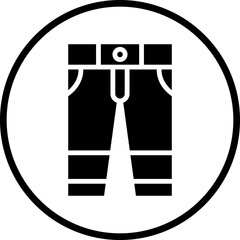 Vector Design Firefighter Pants Icon Style