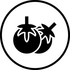 Vector Design Tomato Icon Style