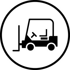 Vector Design Forklift Icon Style