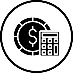 Vector Design Budget Icon Style