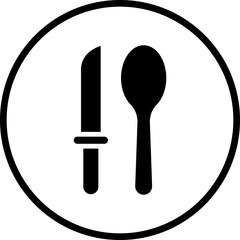 Vector Design Cutlery Icon Style