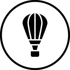 Obraz premium Vector Design Air Balloon Icon Style