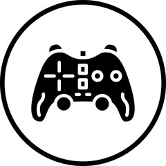 Vector Design Game Console Icon Style