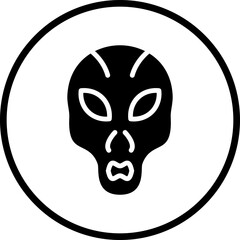 Fototapeta premium Vector Design Extraterrestrial Icon Style