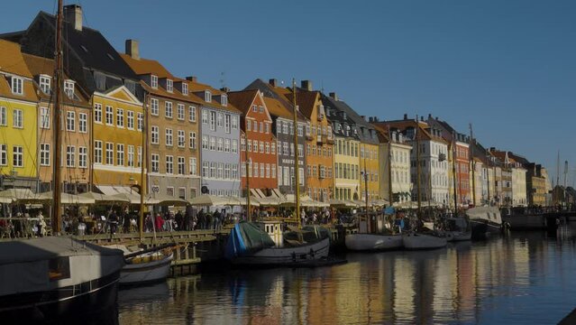 Nyhavn in Denmark Copenhagen