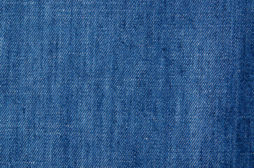 The Blue denim texture background.